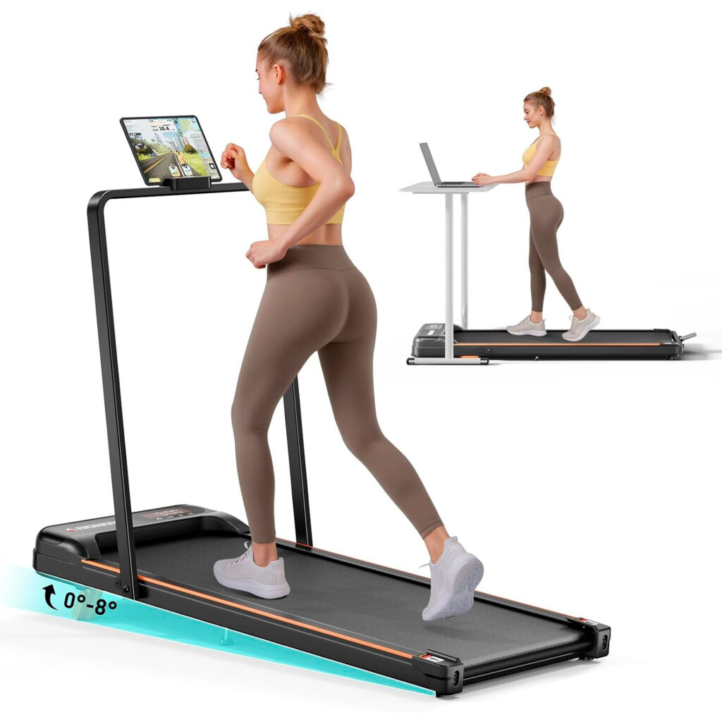Abonow Walking Pad Treadmill with Incline